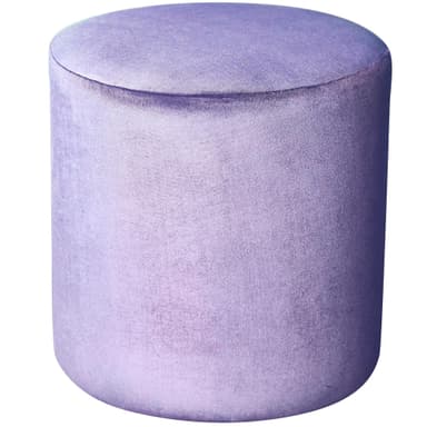 NORMAN ice lavender pouf medium