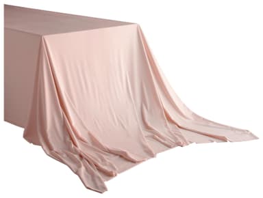 LARGO XL nude rectangular tablecloth #110