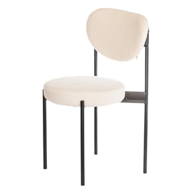 TEMPO chair black with TEDDY back and seat