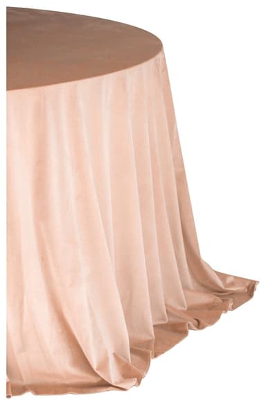 LARGO peach round tablecloth #109