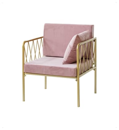 LIEPA ice pink armchair