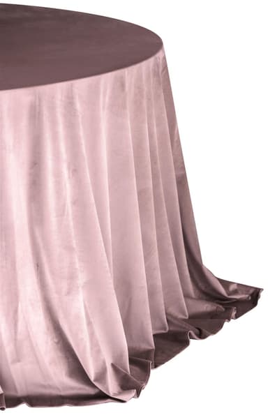LARGO cocoa round tablecloth