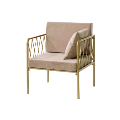 LIEPA beige armchair