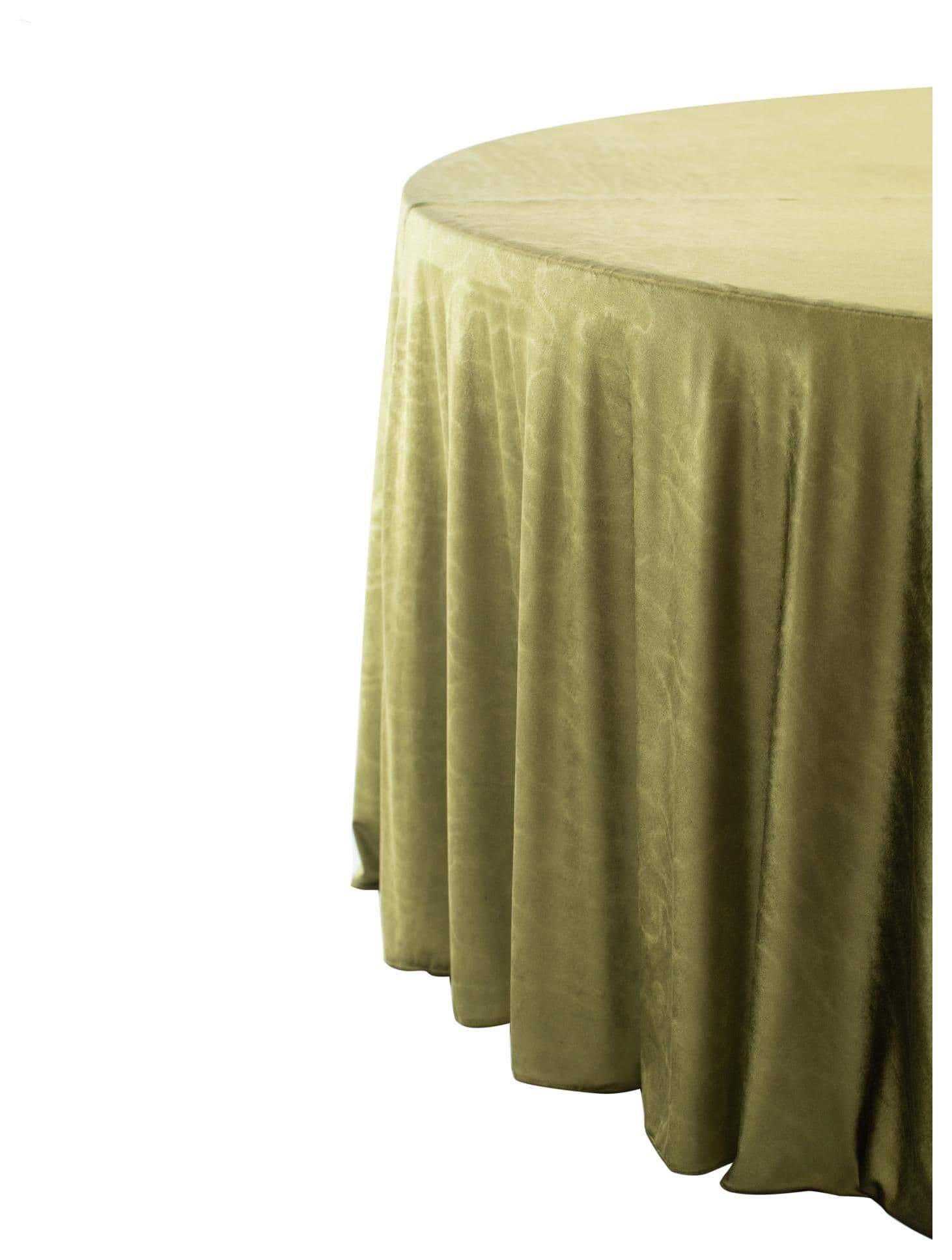 NEW! ILER ice green round tablecloth