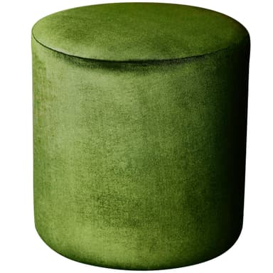 NORMAN ice green pouf medium