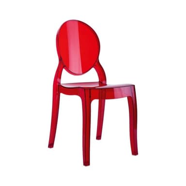 PIEL KIDS chair red plastic 