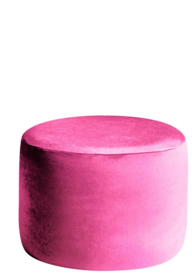 NORMAN barbie pink pouf small