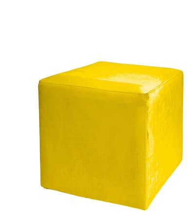 NEW! ARNO lemon pouf-cube medium