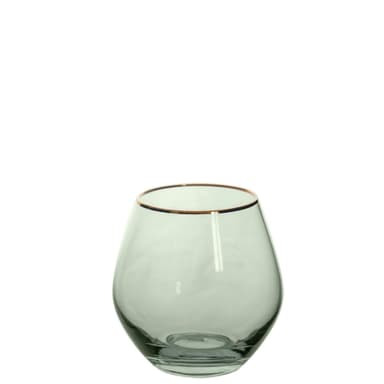 ALONSO green water glass