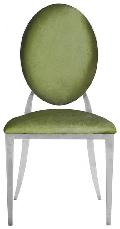 DUPONT chair ice green with silver