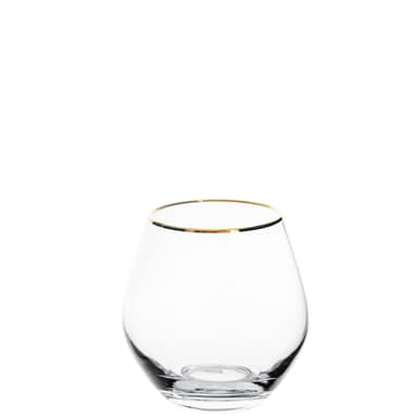 ALONSO clear water  glass