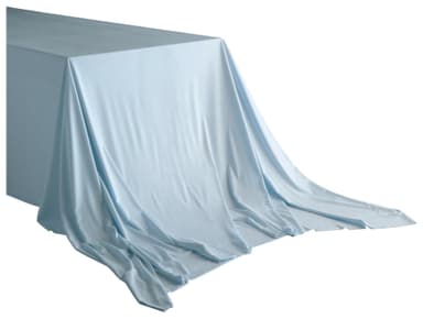 LARGO XL dusty blue rectangular tablecloth #106