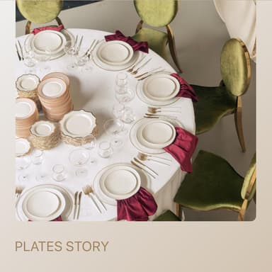 PLATES STORY package — for 6 guests