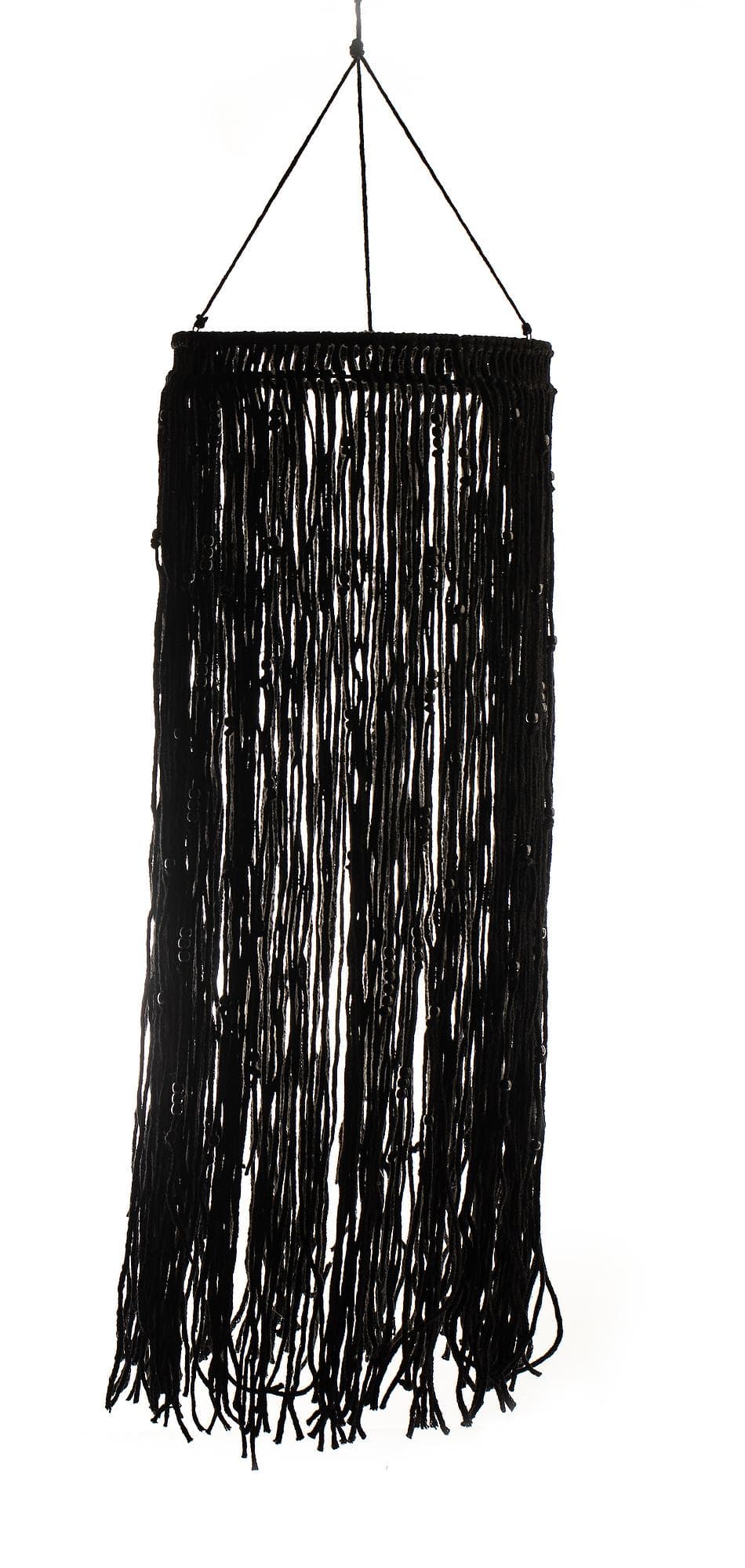 BRUSON jute boho lampshade