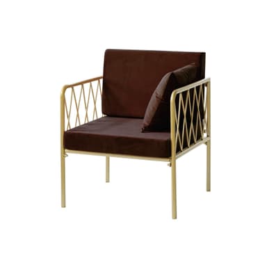 LIEPA chocolate armchair
