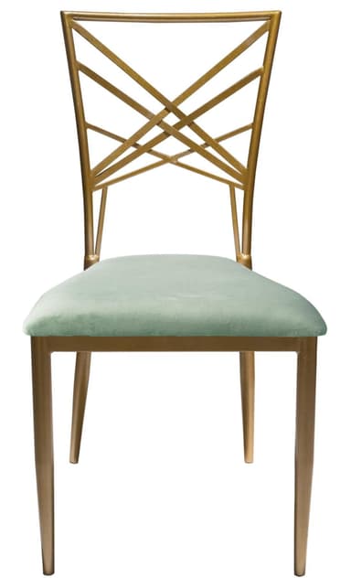 OCTAVE chair fern velvet