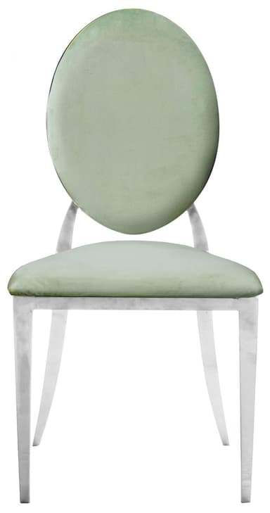 DUPONT chair fern with silver