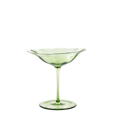NEW! MUSSET green cocktail glass