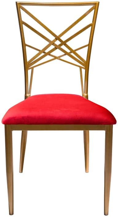 OCTAVE chair red velvet