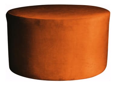 NORMAN ice pumpkin color pouf large