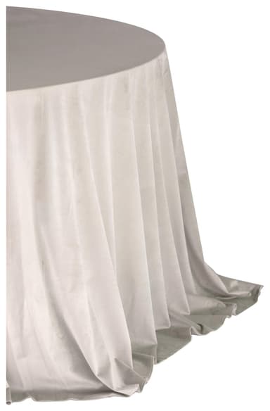 LARGO beige round tablecloth #103