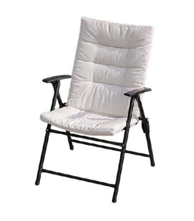 NEW! BEAVER white folding armchair