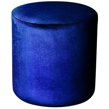 NORMAN royal blue pouf medium