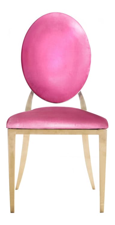 DUPONT chair barbie pink with gold