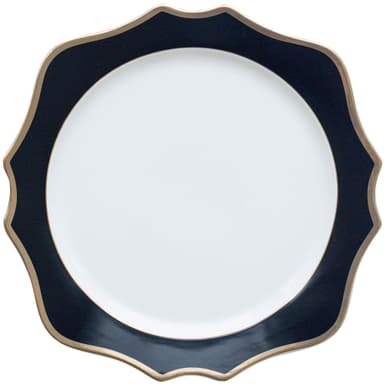 ALLEN black charger plate