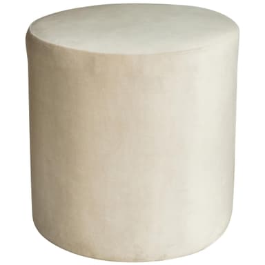 NORMAN beige pouf medium