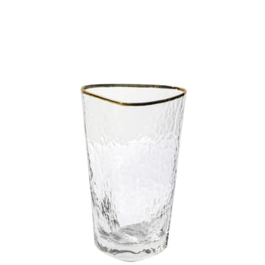 NEW! EVANS highball with gold rim