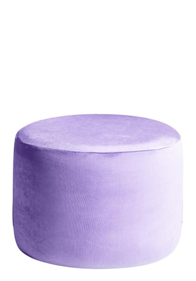 NORMAN ice lavender pouf small