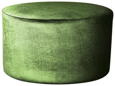 NORMAN ice green pouf large