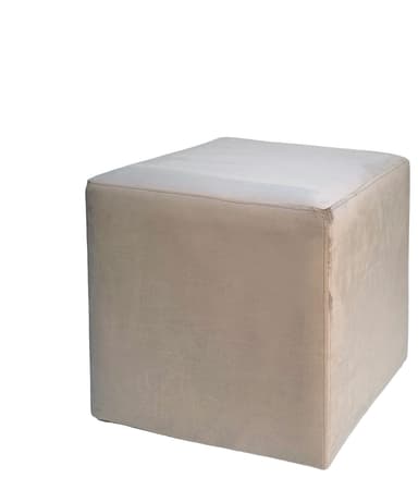 NEW! ARNO beige pouf-cube medium