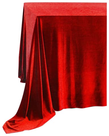 NEW! ILER ice red rectangular tablecloth