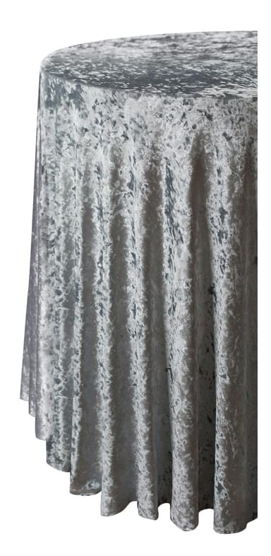 HUGO grey round tablecloth