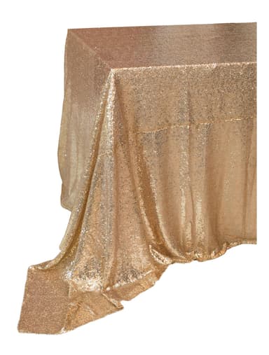 HARMONY gold rectangular sequin layout