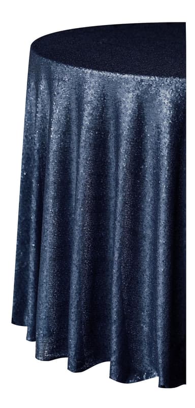 HARMONY navy blue round sequin layout