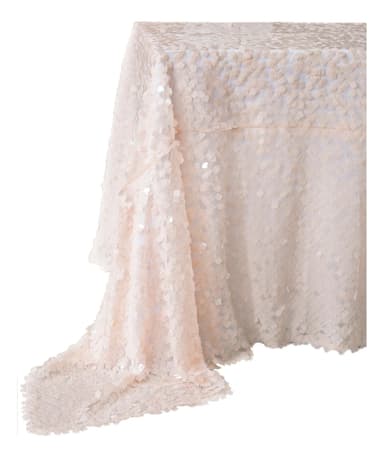 NOTE nude rectangular sequin layout
