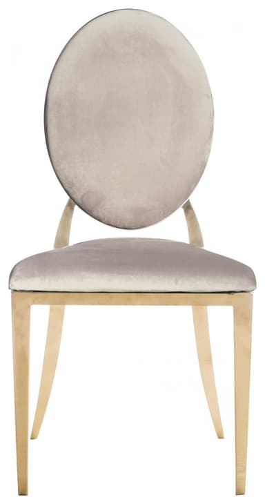 DUPONT chair beige with gold