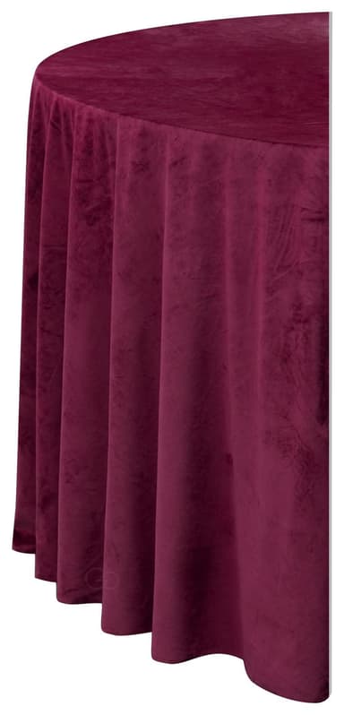 ALT burgundian round tablecloth