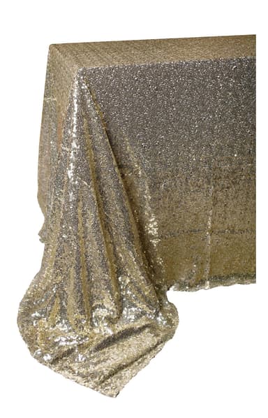 HARMONY light gold rectangular sequin layout