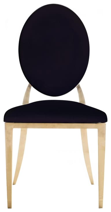 DUPONT chair black with gold
