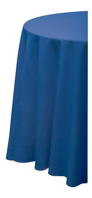 RONDO royal blue round tablecloth