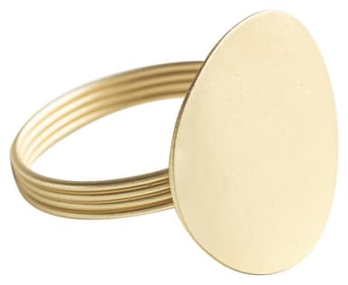 OKADA gold napkin ring