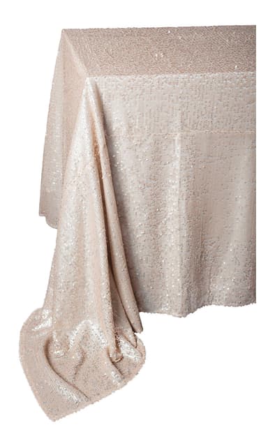 HARMONY champagne rectangular sequin layout