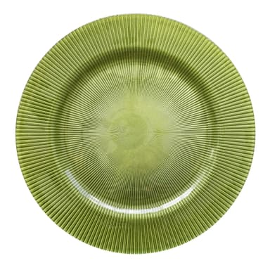 NEW! CABALLE green charger plate