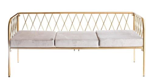 LIEPA biege soft bench