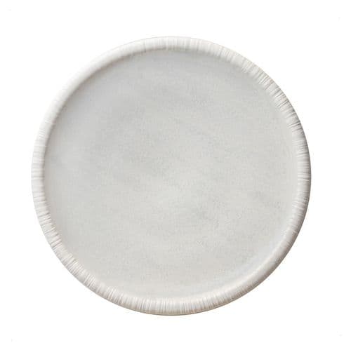 MOFFO frosted white appetizer plate