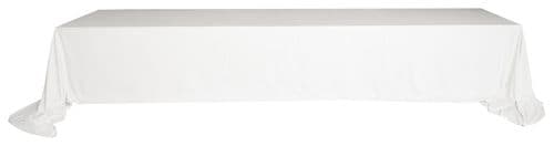 LARGO XXXL white rectangular tablecloth #101